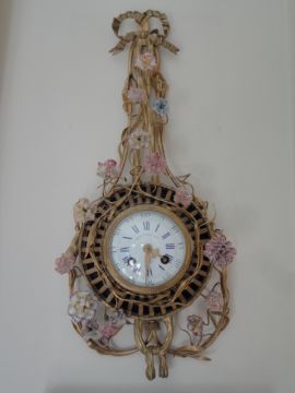 Shreve, Crump and Low Bronze French Wall Clock